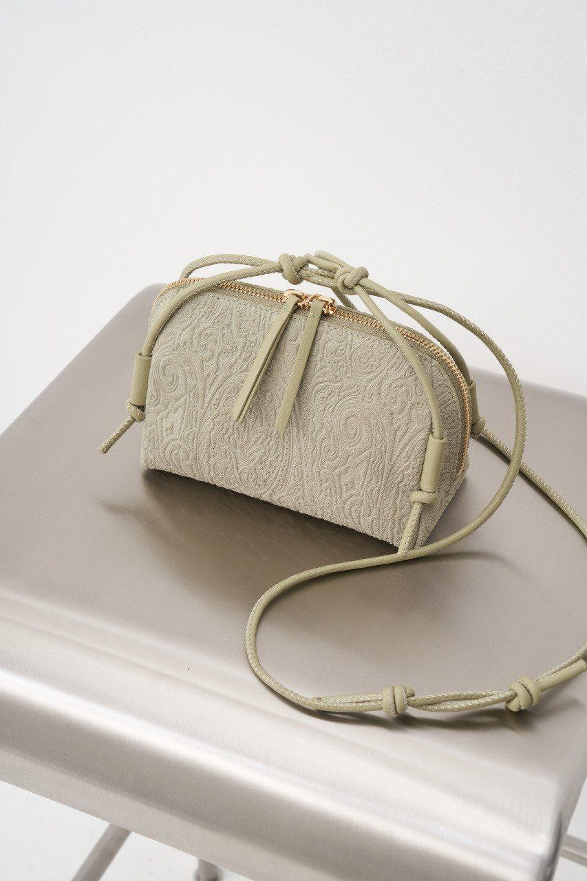 Mint Green Pattern Tiny Bag