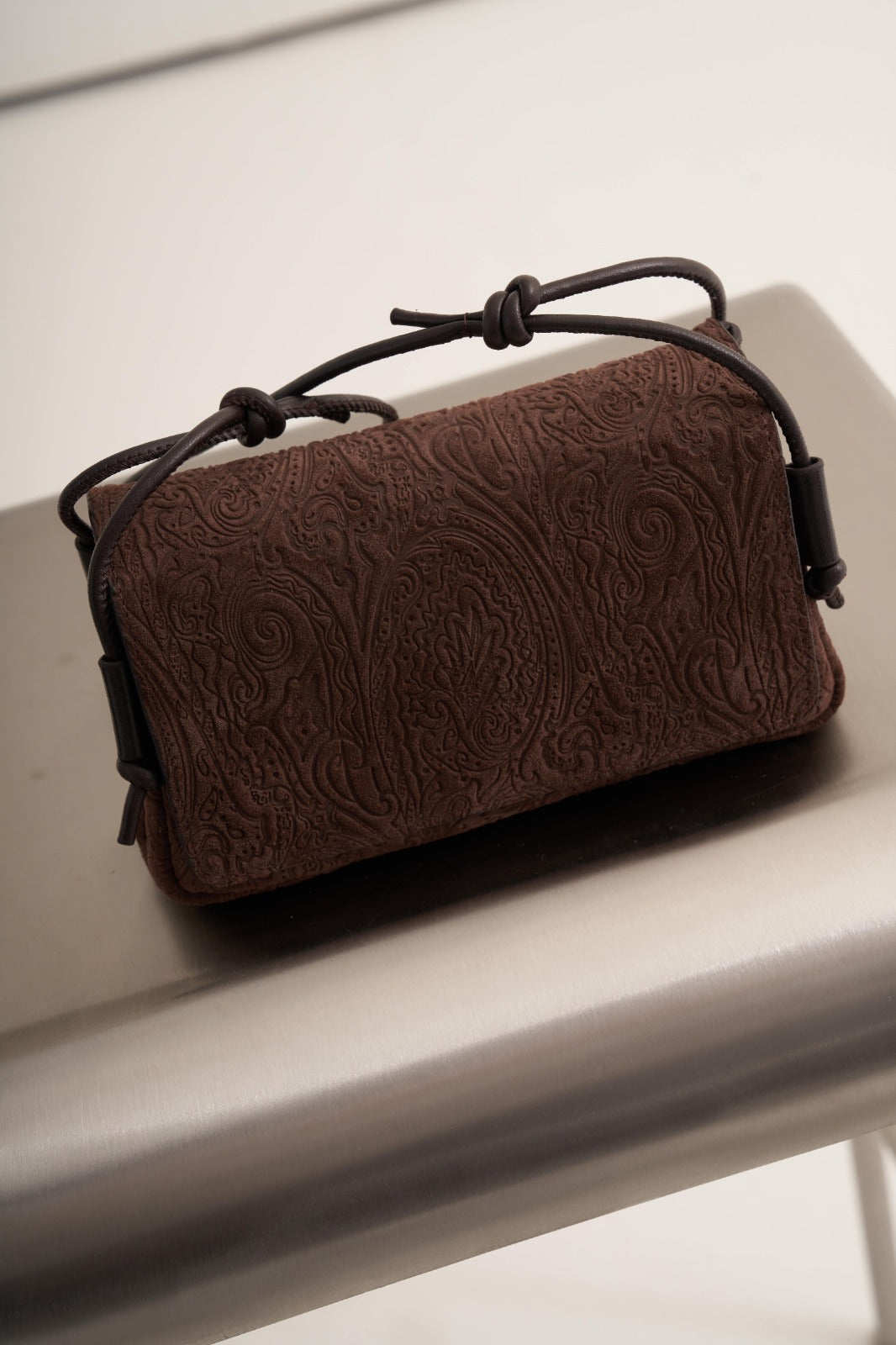 Brown Paisley Bag