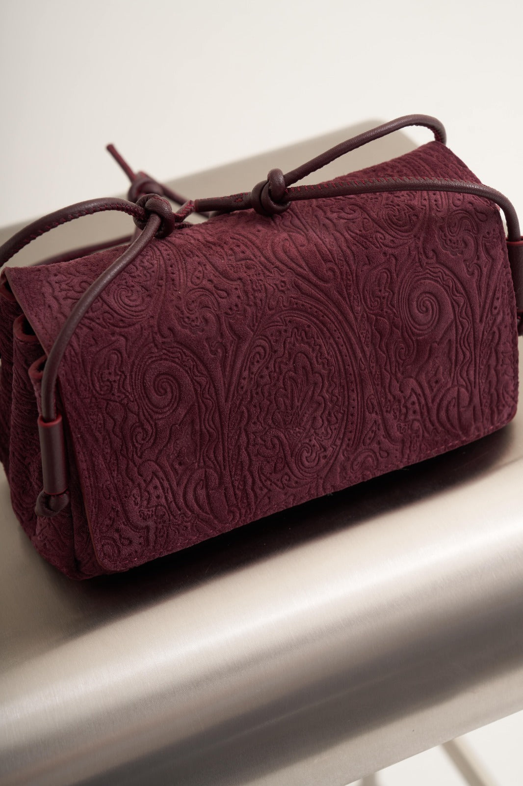 Bordeaux Paisley Bag