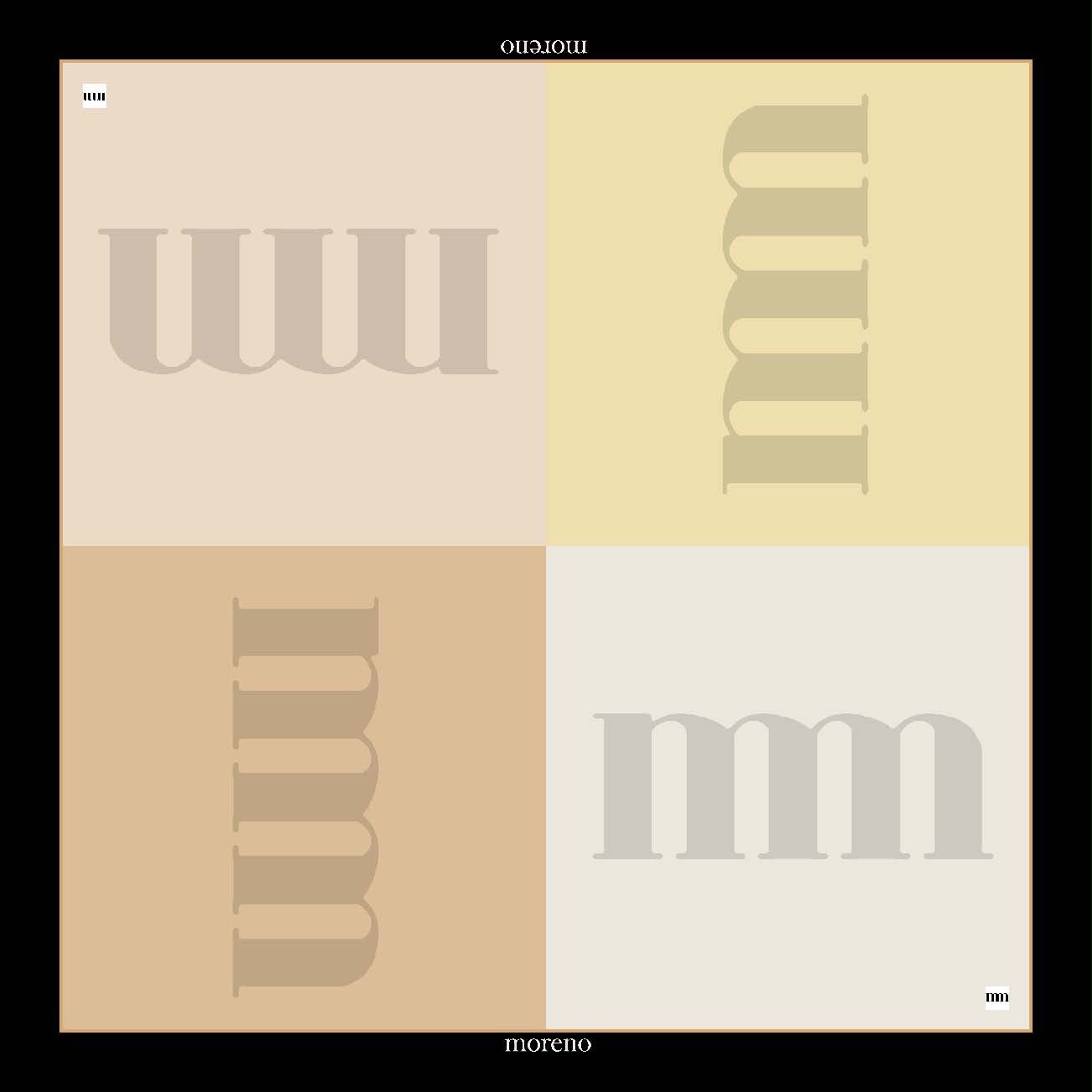 Soft M Form Scarf