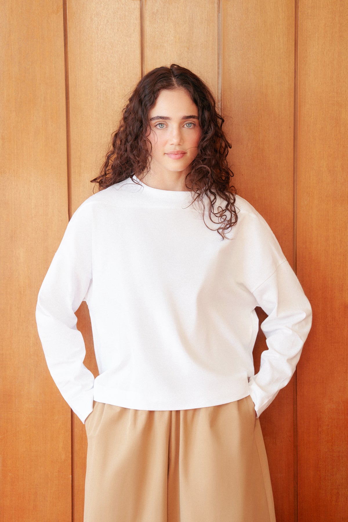 Beyaz Vector  Sweatshirt