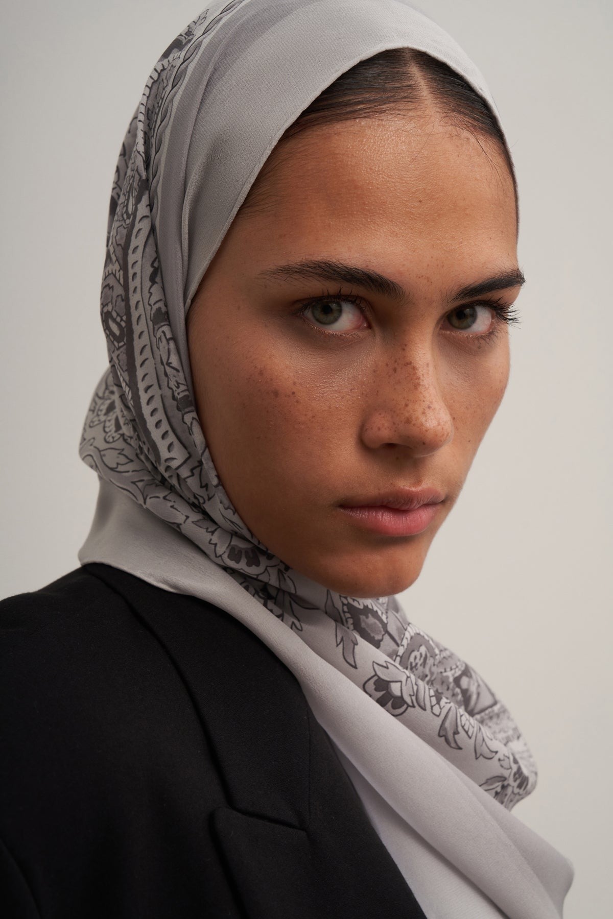Gray Paisley