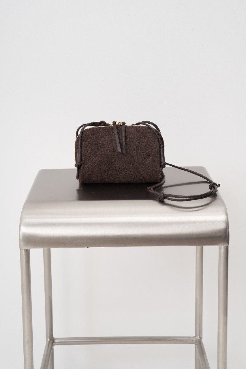 Brown Pattern Tiny Bag
