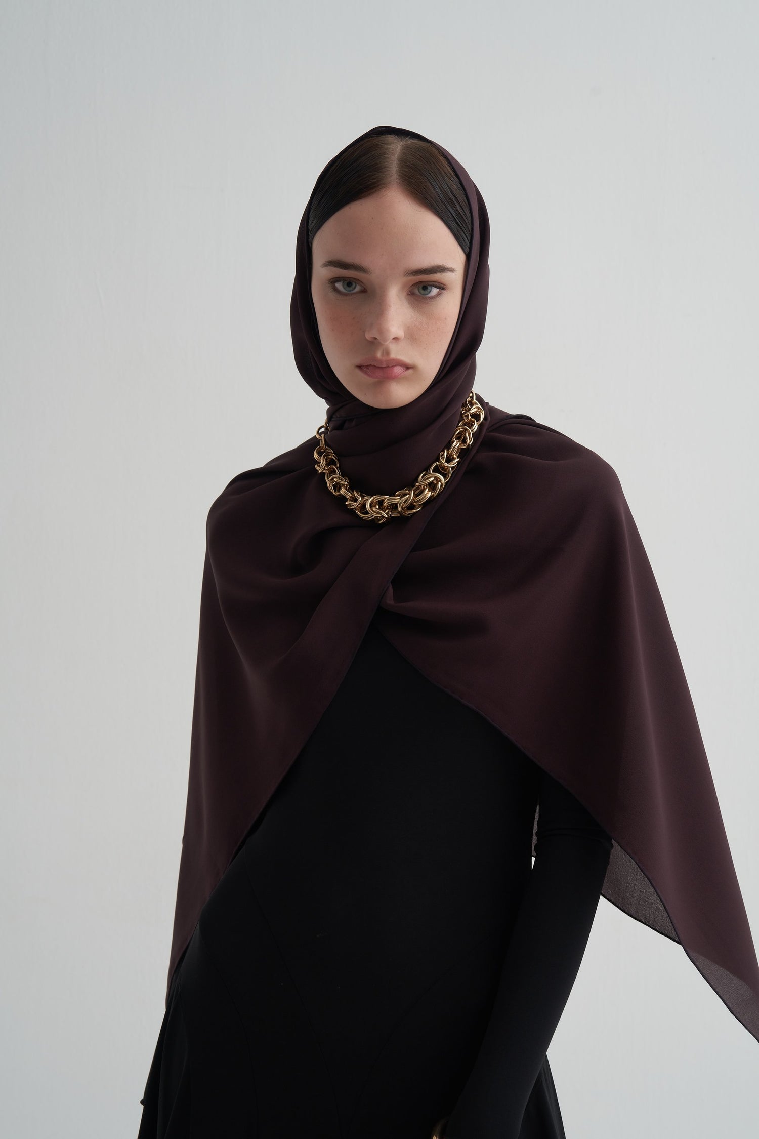 Plum Color Silk