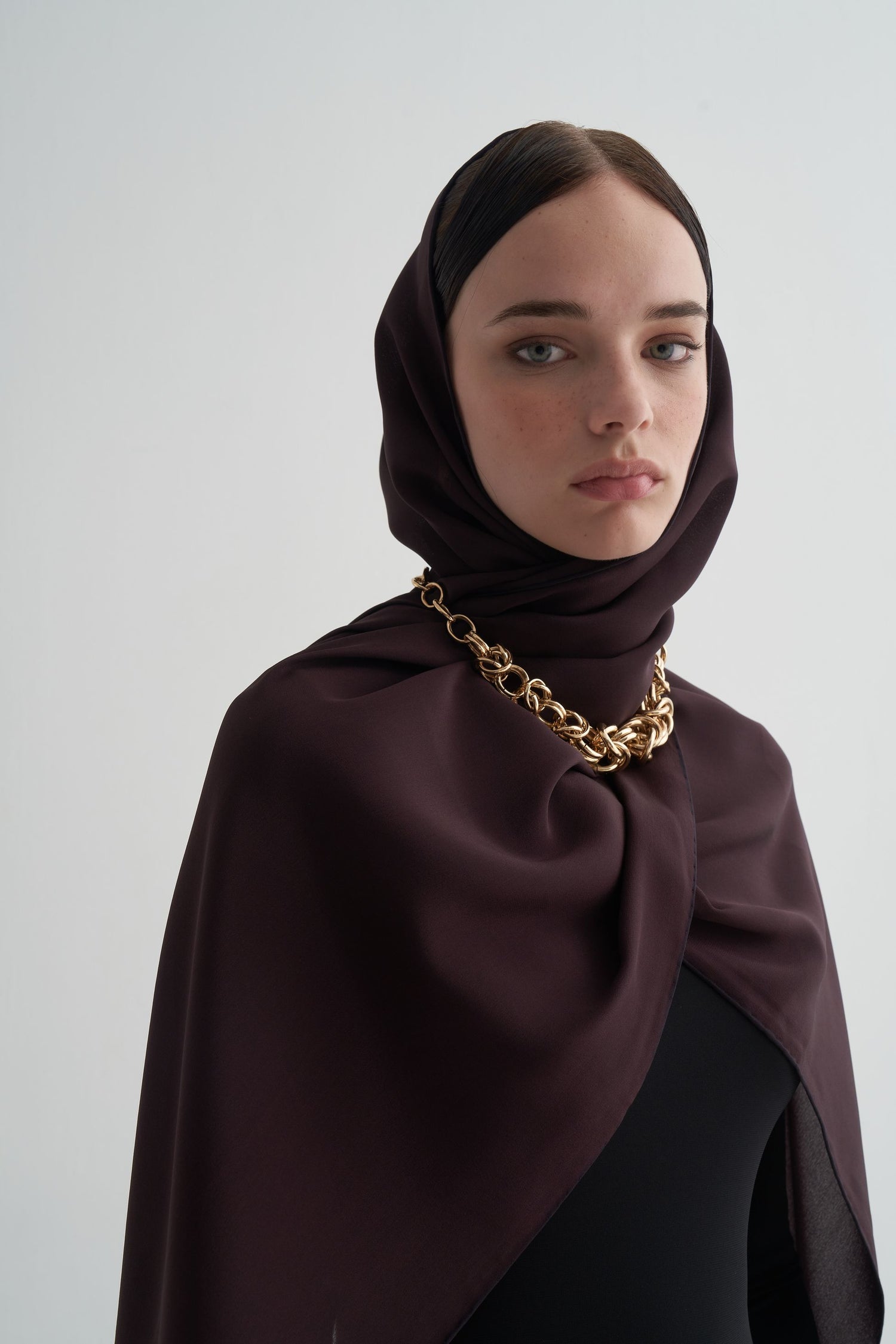 Plum Color Silk