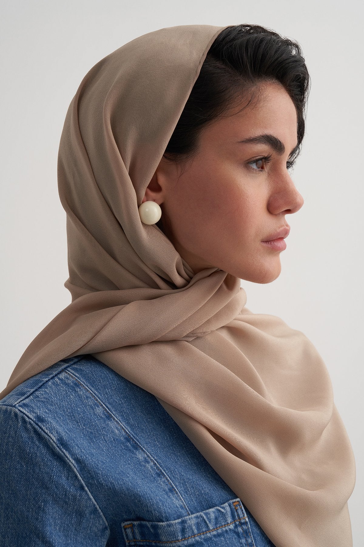 Beige Silk