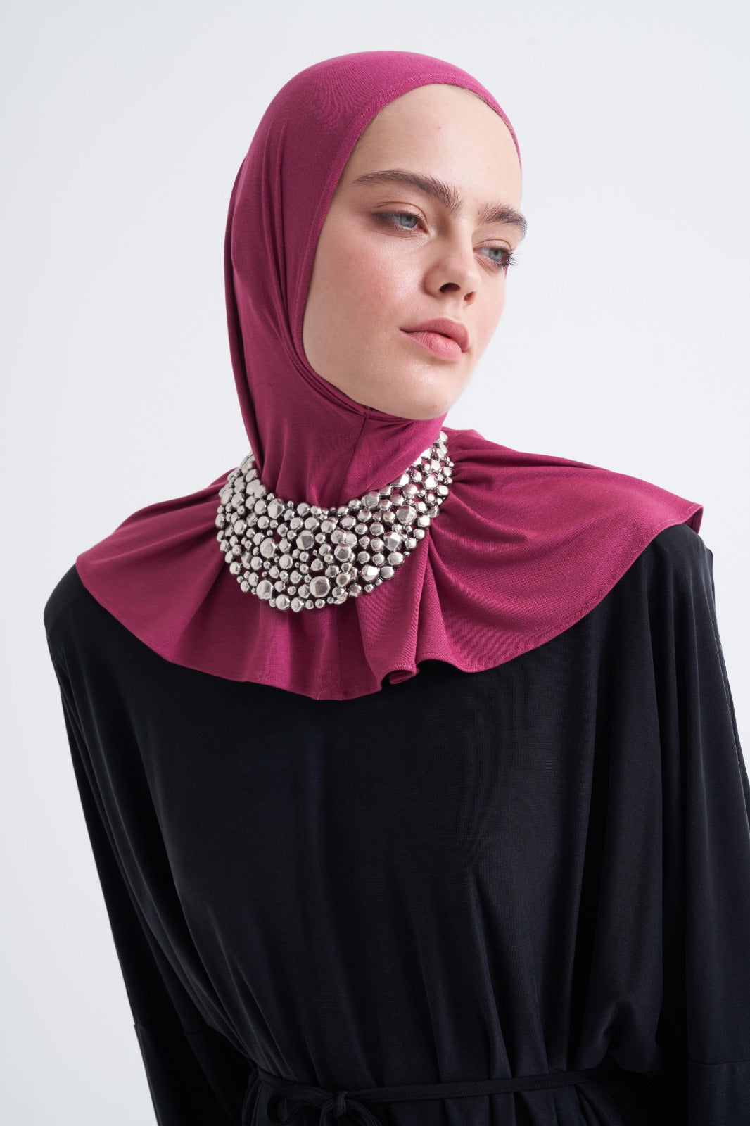 Modal Likra Pembe Bone