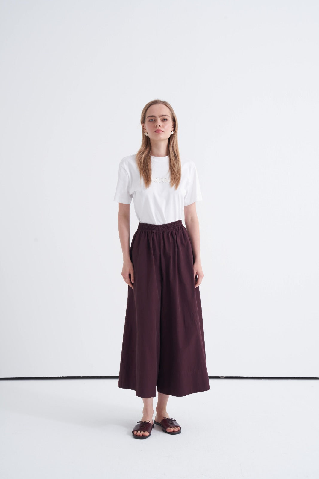 Bordo Form Pantolon Etek
