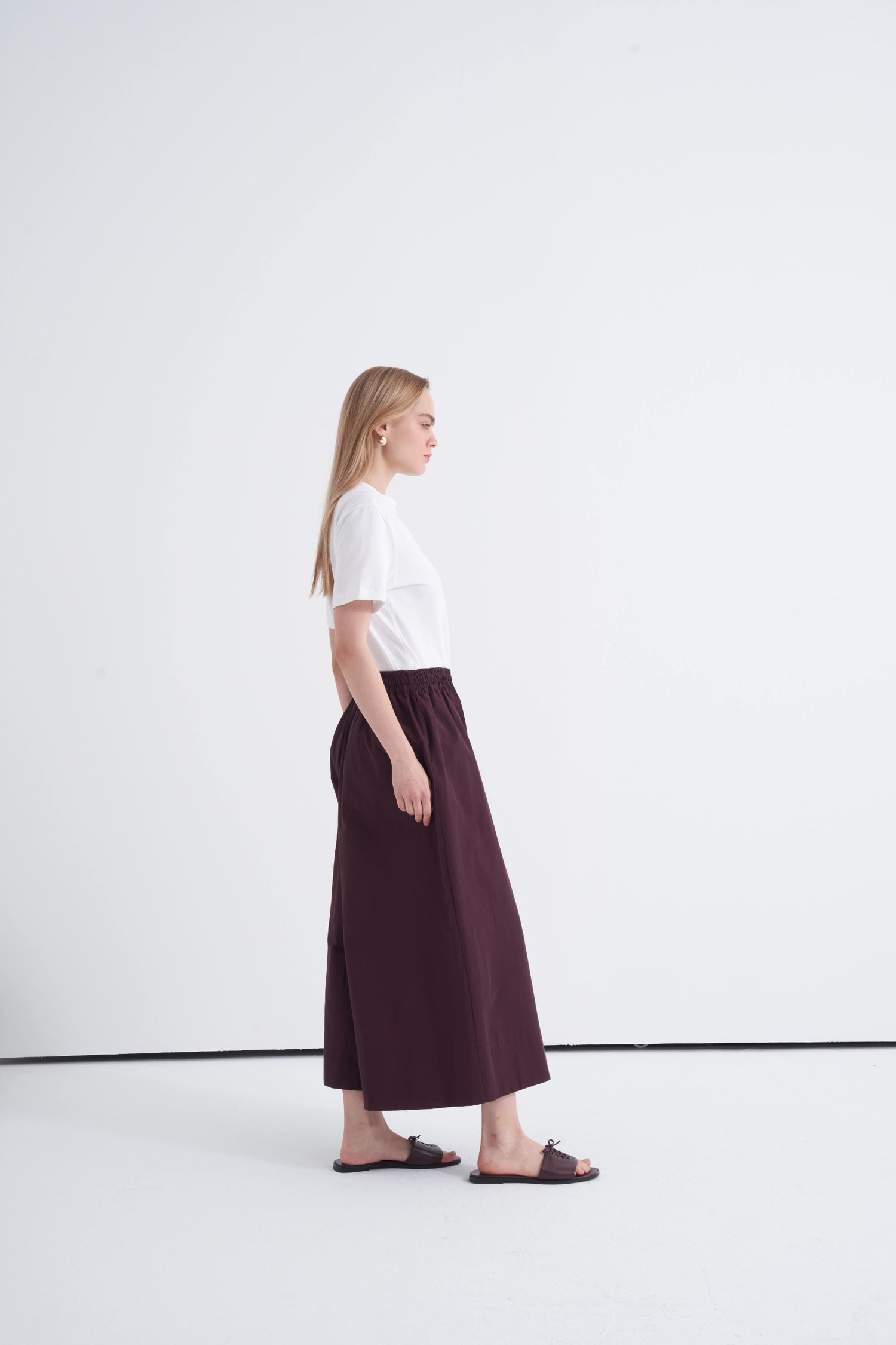 Bordo Form Pantolon Etek