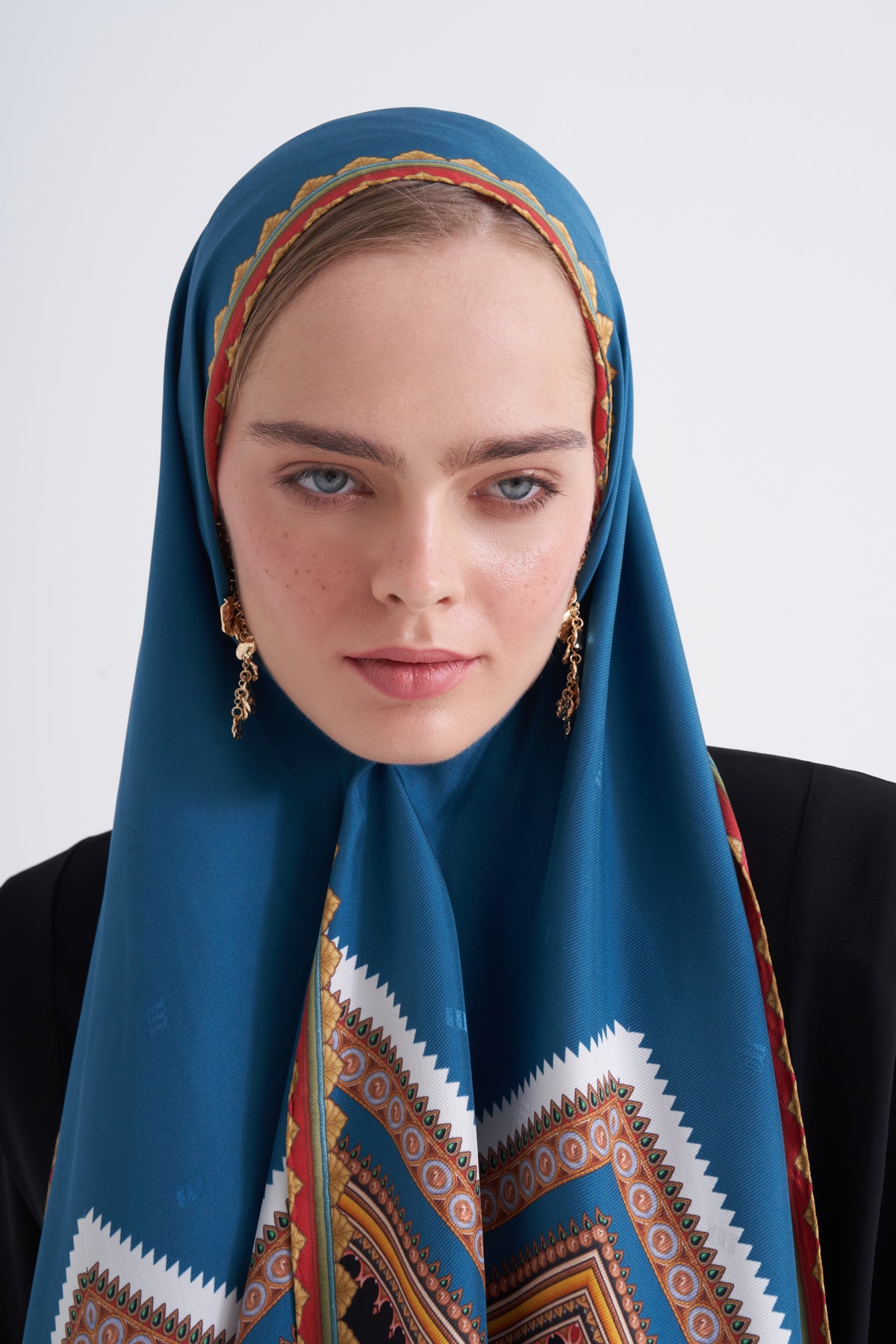 Mixed Anatolia Twill İpek Şal