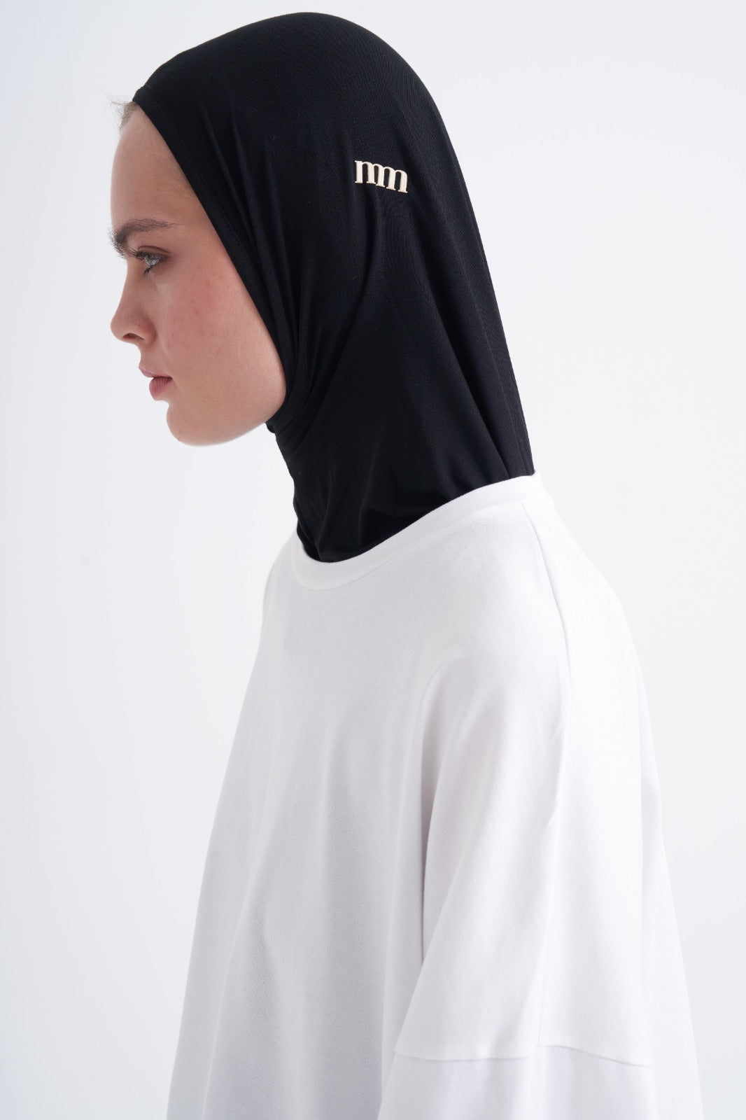 Modal Likra Siyah Bone