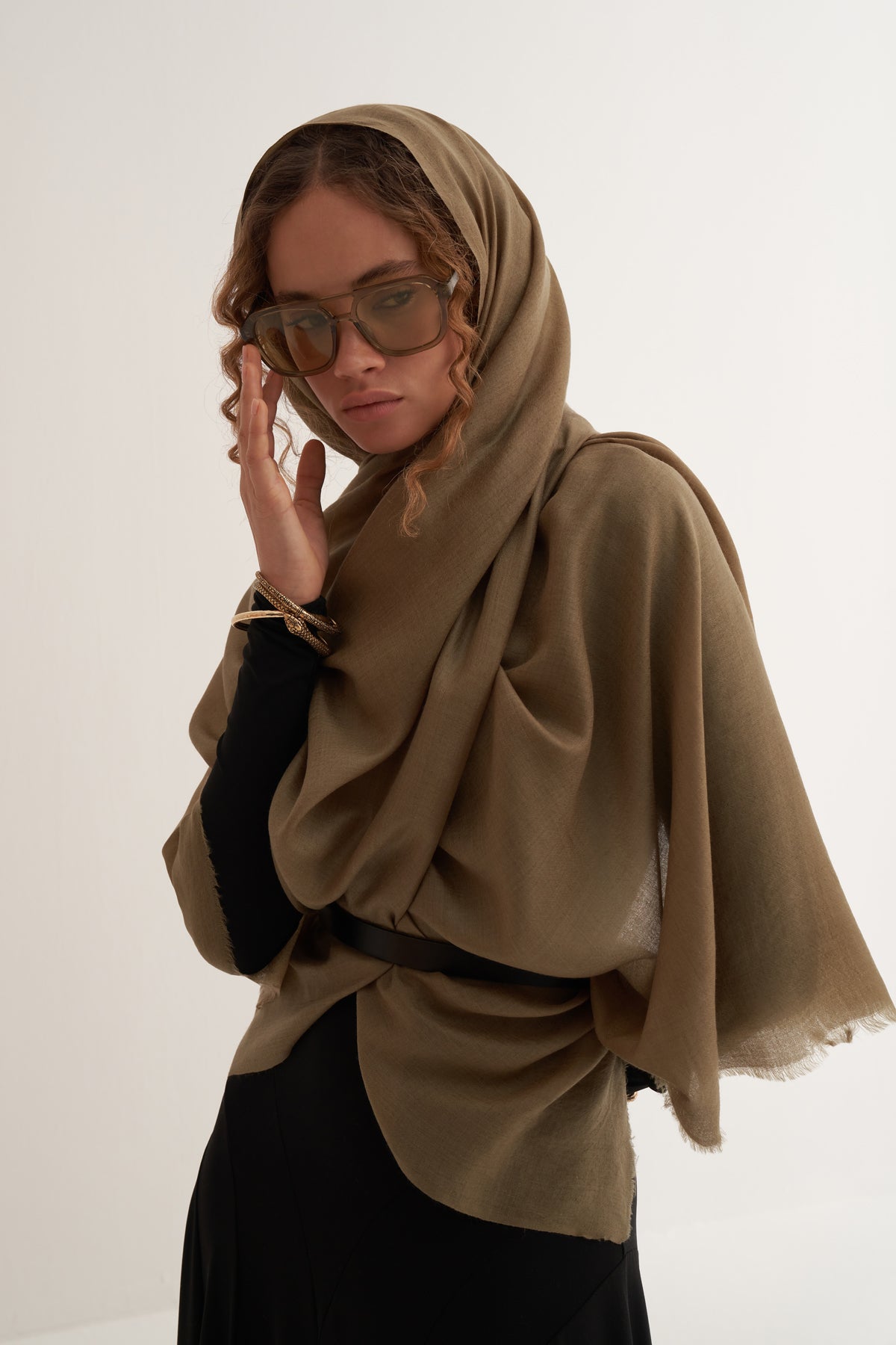Khaki Soft Wool