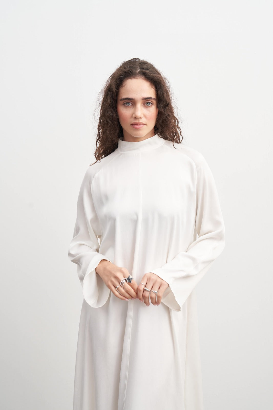 Ekru Dream Maxi Elbise