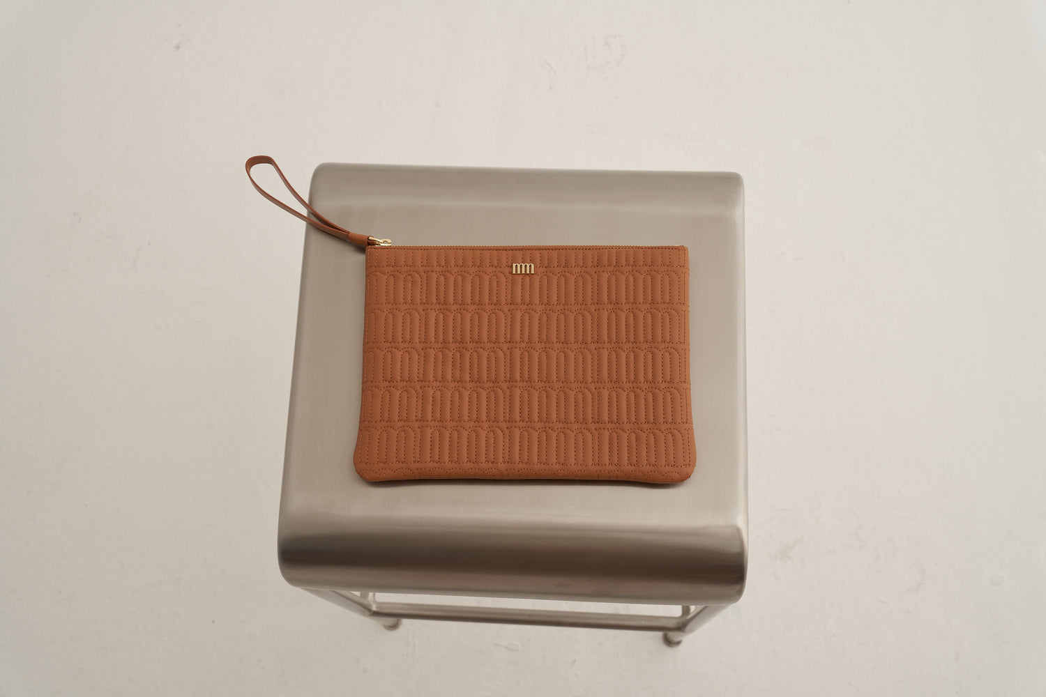 Moreno Tan Clutch Bag