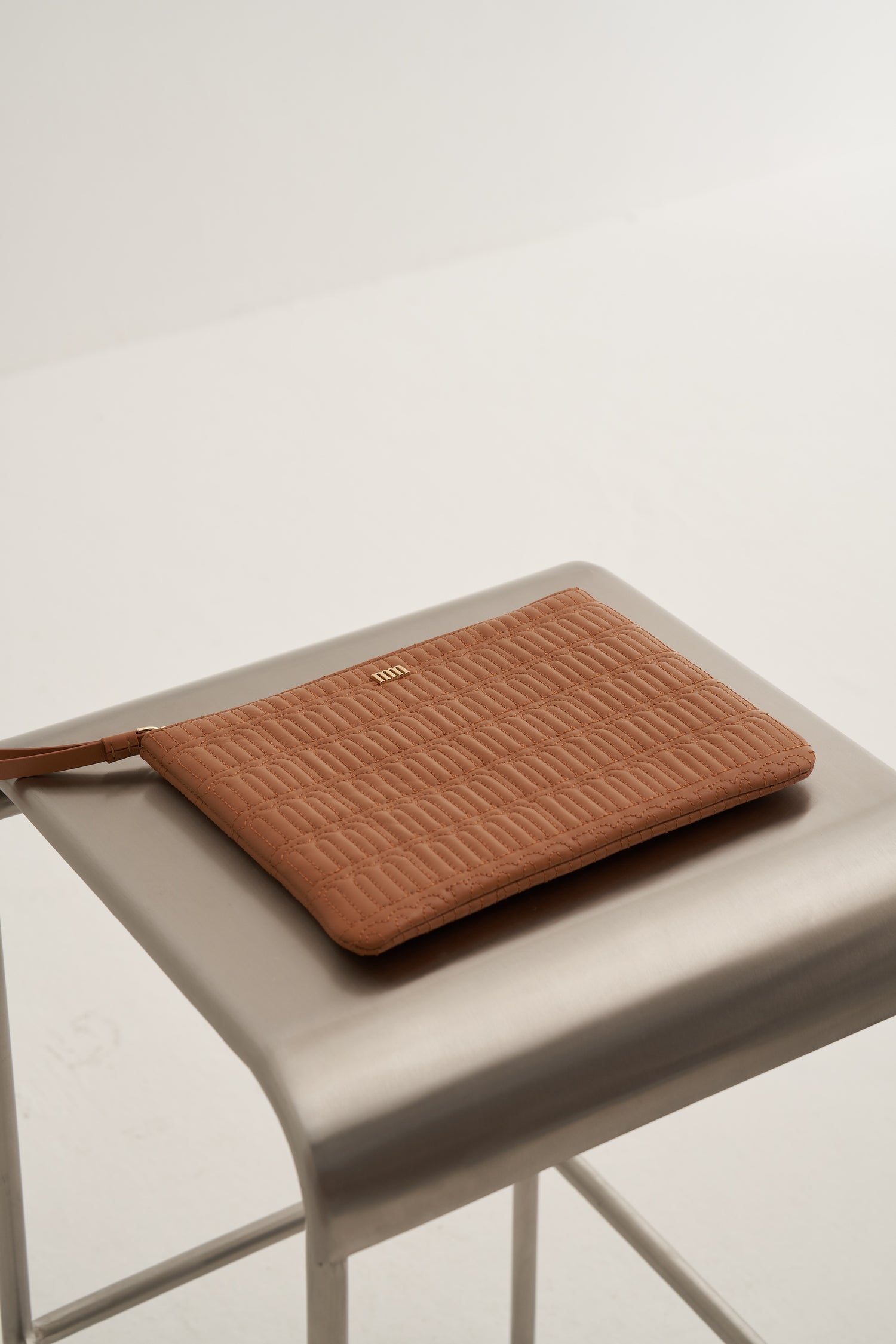 Moreno Tan Clutch Bag