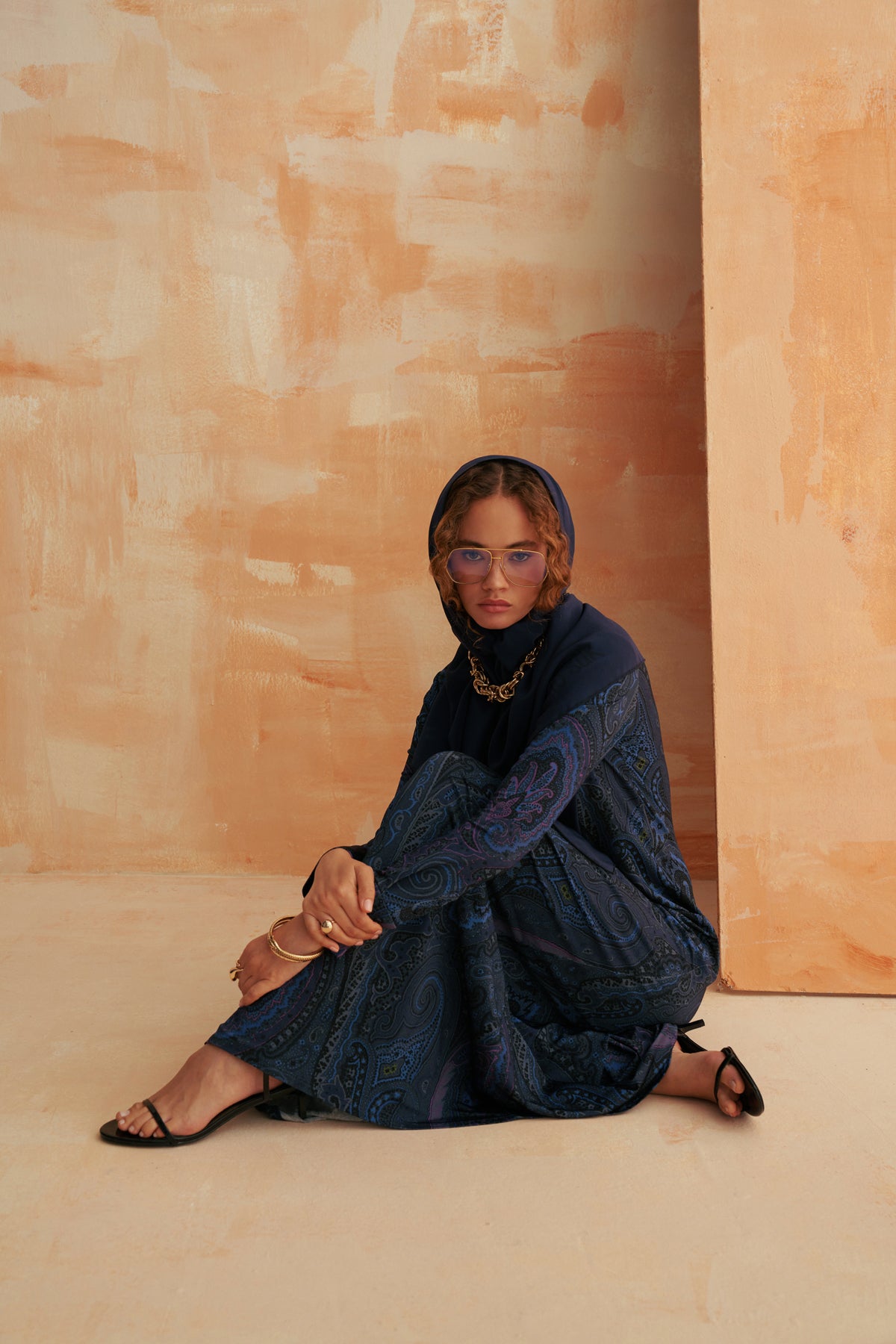 Moreno Paisley Elbise