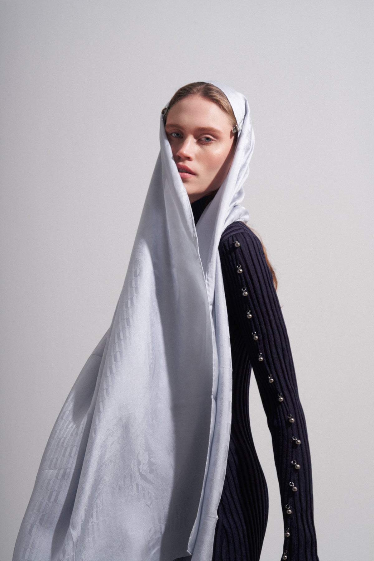 Buz Mavisi Jakar Şal